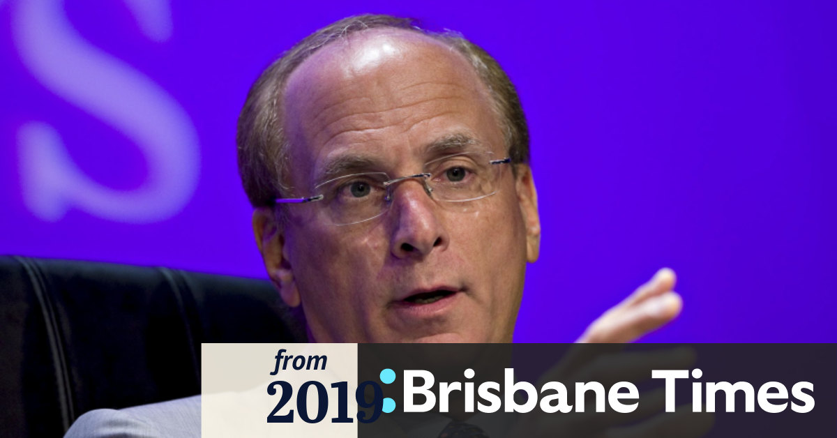 BlackRock's Larry Fink's letter to CEOs